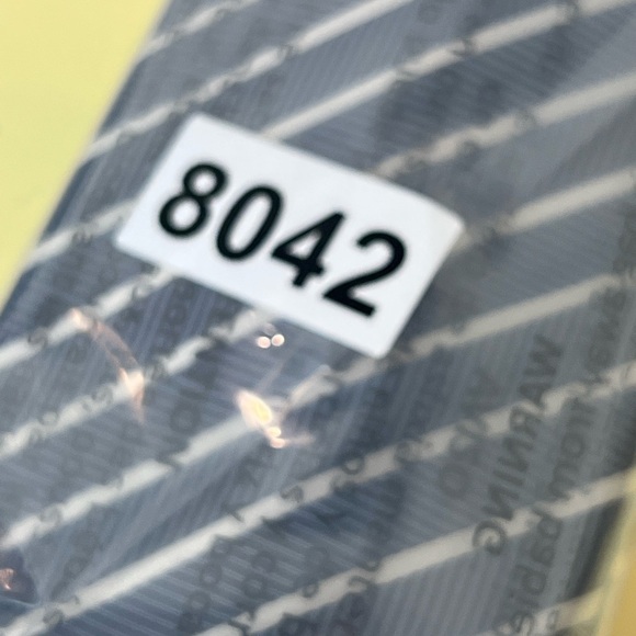 Haines & Bonner of London Handmade 100% Silk Classic Blue and White Striped Tie - Picture 11 of 11